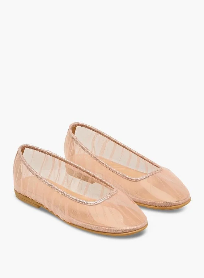 Celeste Girls Mesh Ballerina Shoes